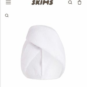 NWT SKIMS Head wrap in marble